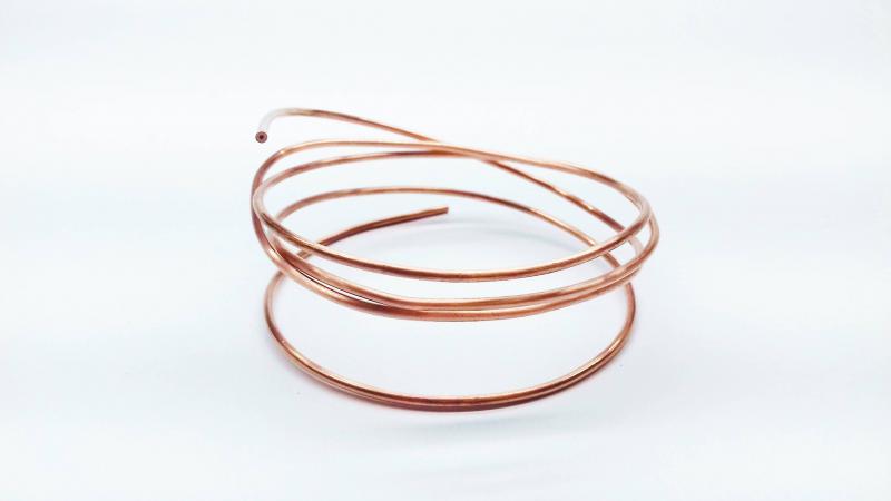 Microtubo de cobre